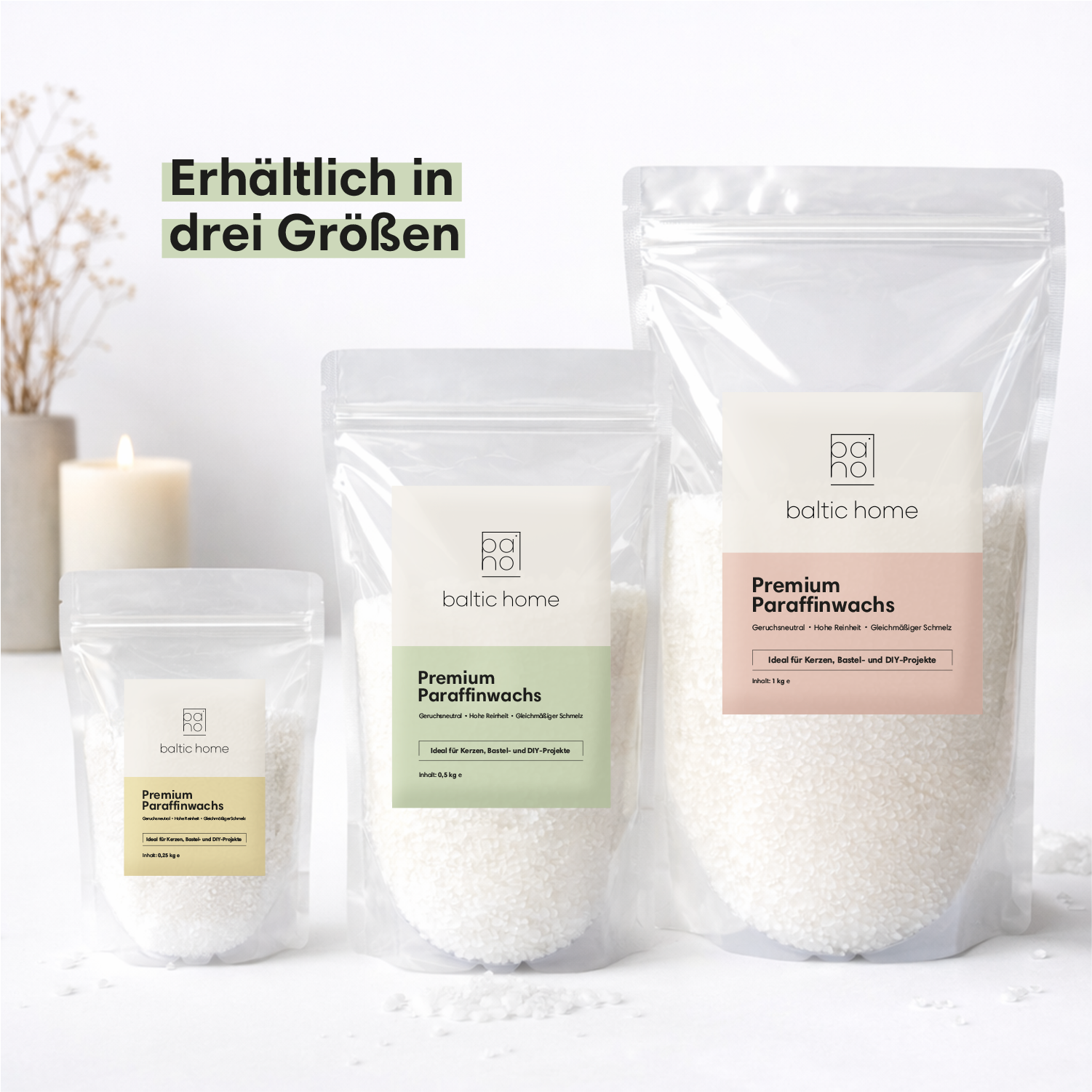 Paraffinwachs-Pastillen 500g